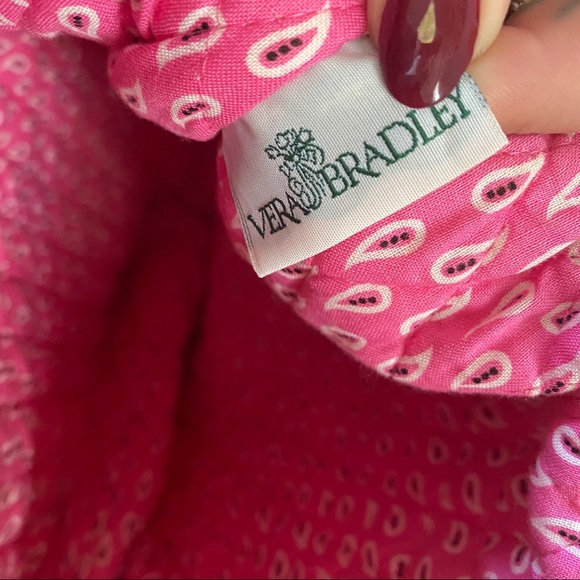 Pink Paisley Vera Bradley Backpack - Picture 4 of 5